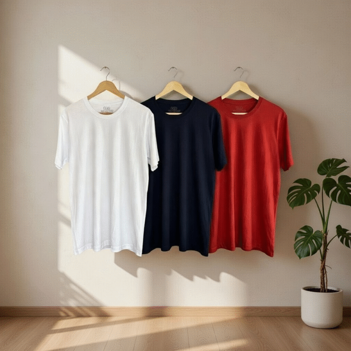 Kaos Polos Lengan Pendek