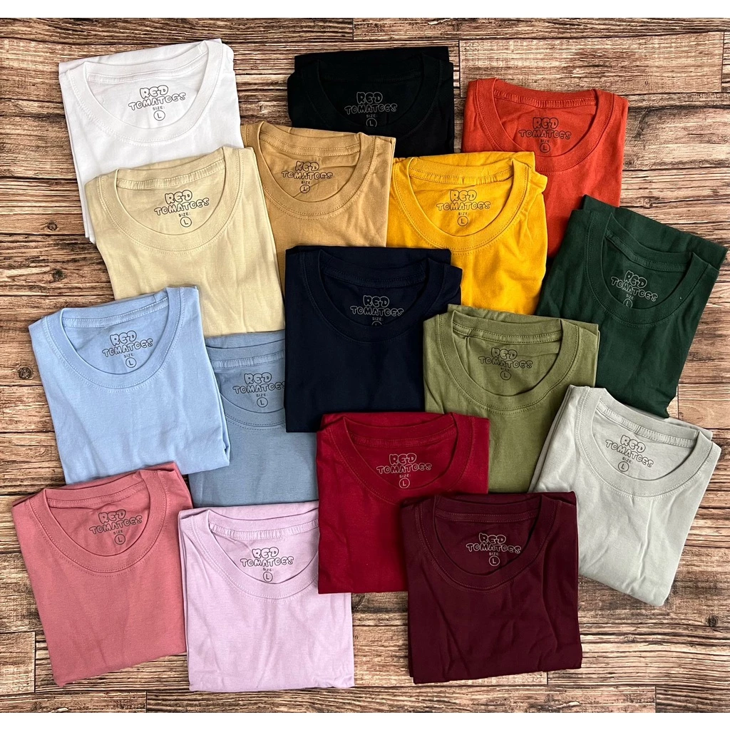 Kaos Polos Lengan Pendek